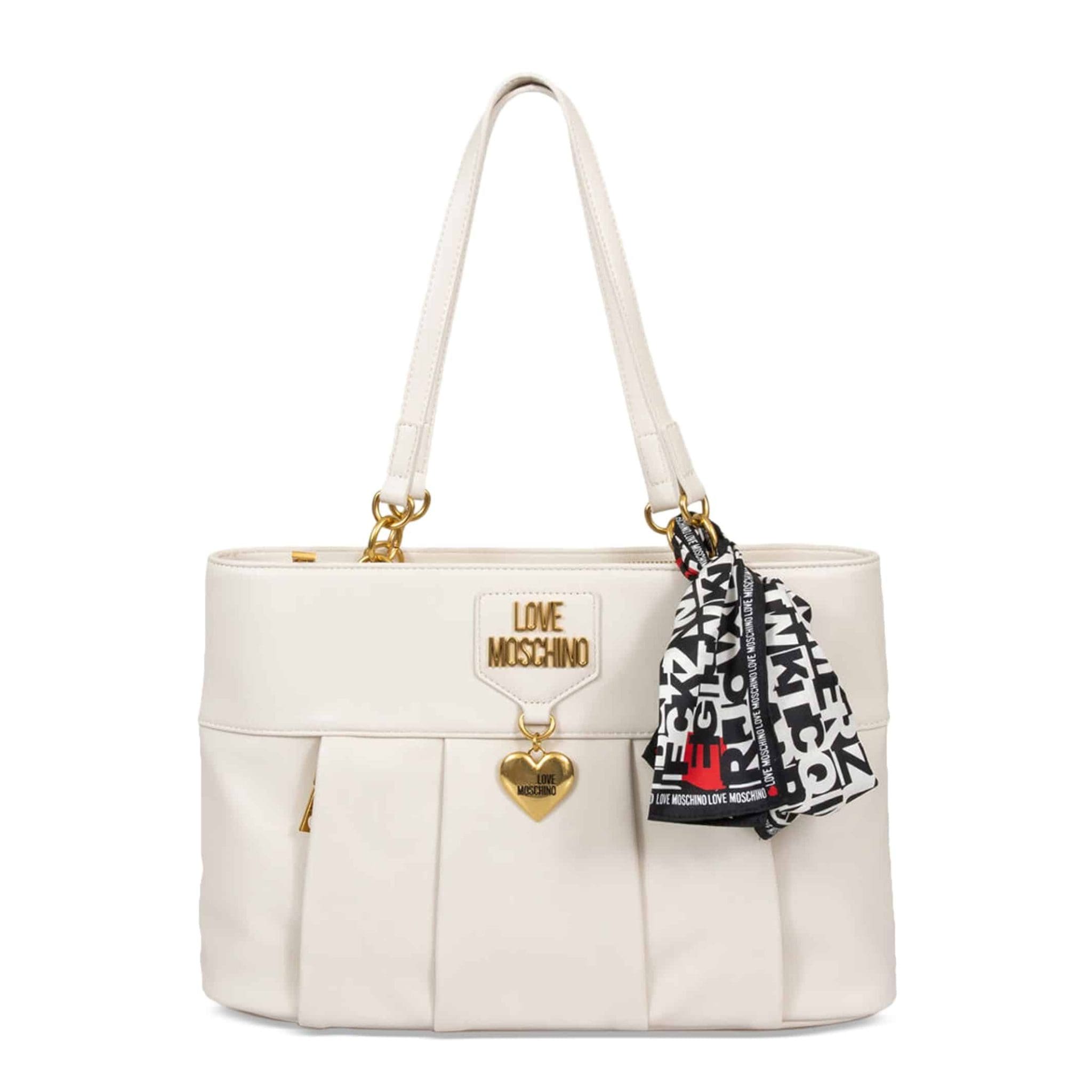 Love Moschino White Shoulder Bag