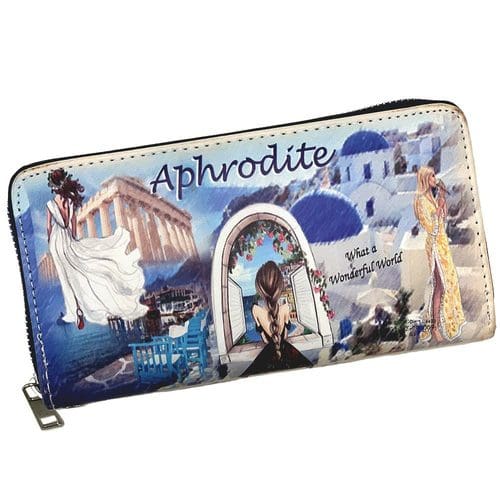 Oh Fashion Zip-Around Aphrodite Wallet 7