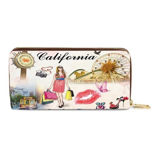 Oh Fashion Vegan Leather California Chic Wallet 8