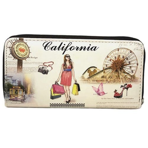 Oh Fashion Vegan Leather California Chic Wallet 2