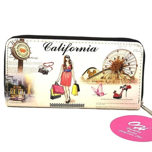 Oh Fashion Vegan Leather California Chic Wallet 10