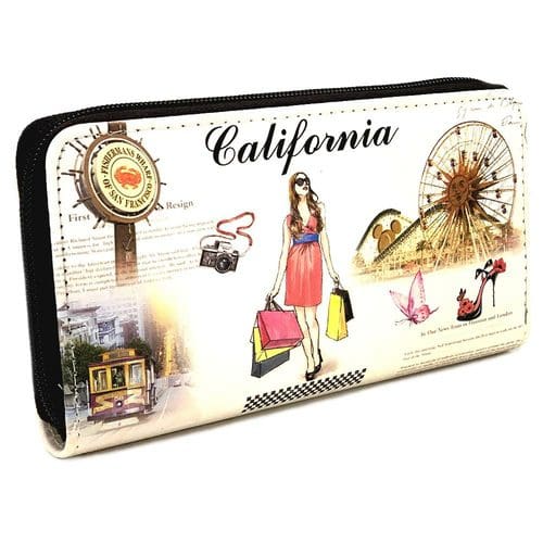 Oh Fashion Vegan Leather California Chic Wallet 11