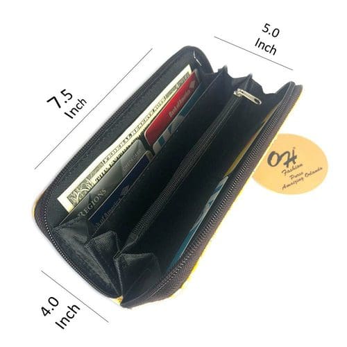 Oh Fashion Vegan Leather California Chic Wallet 5