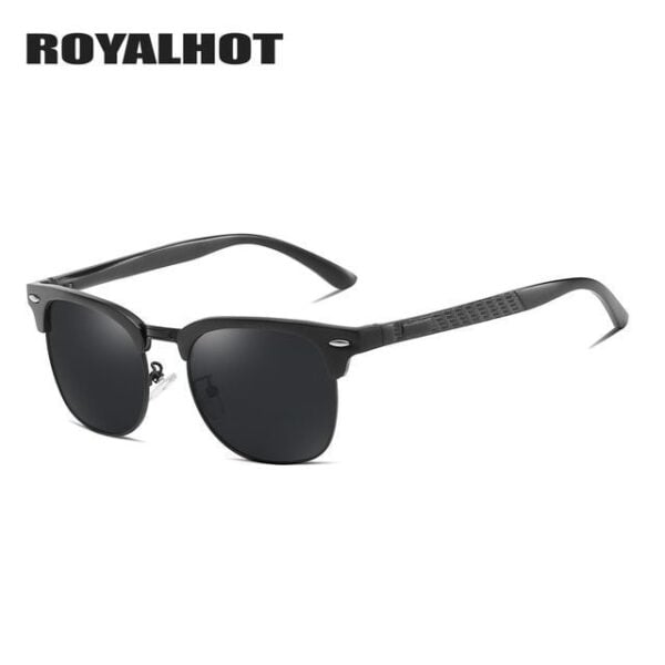 Royal Hot Polarized Aluminum Magnesium Half Frame Sunglasses 19