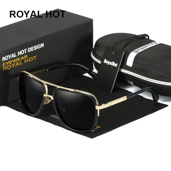 Royal Hot Polarized Uv400 Retro Sunglasses 10