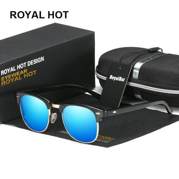 Royal Hot Polarized Uv400 Classic Oval Sunglasses 17