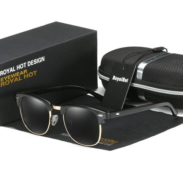 Royal Hot Polarized Uv400 Classic Oval Sunglasses 23