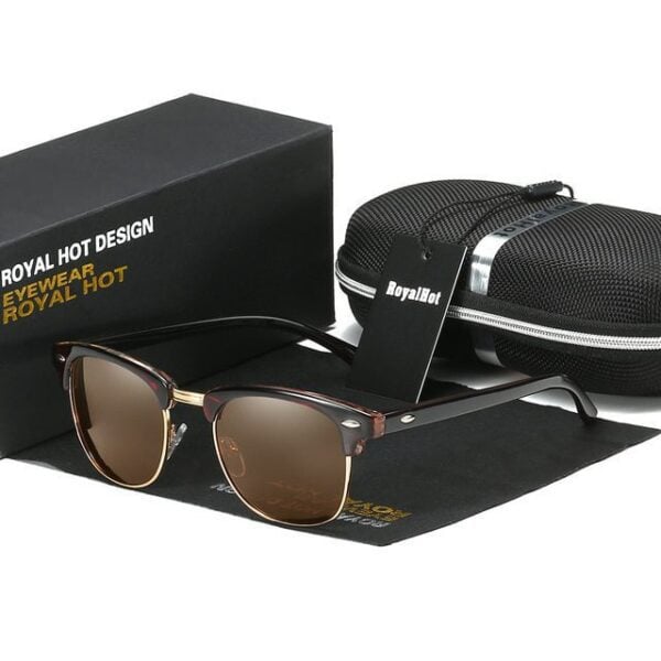 Royal Hot Polarized Uv400 Classic Oval Sunglasses 26