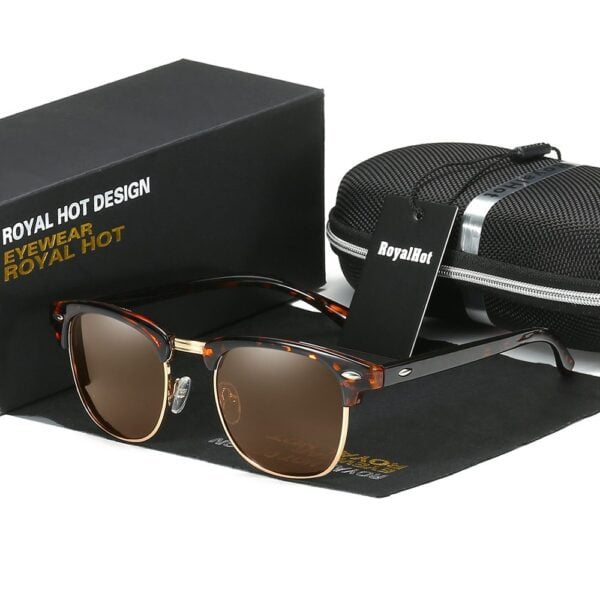 Royal Hot Polarized Uv400 Classic Oval Sunglasses 1