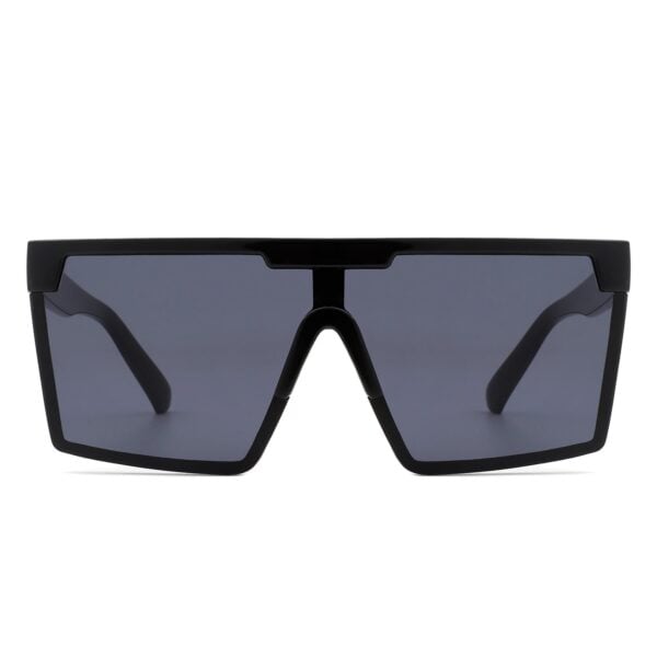 Vitalize - Oversize Retro Square Flat Top Sunglasses 13