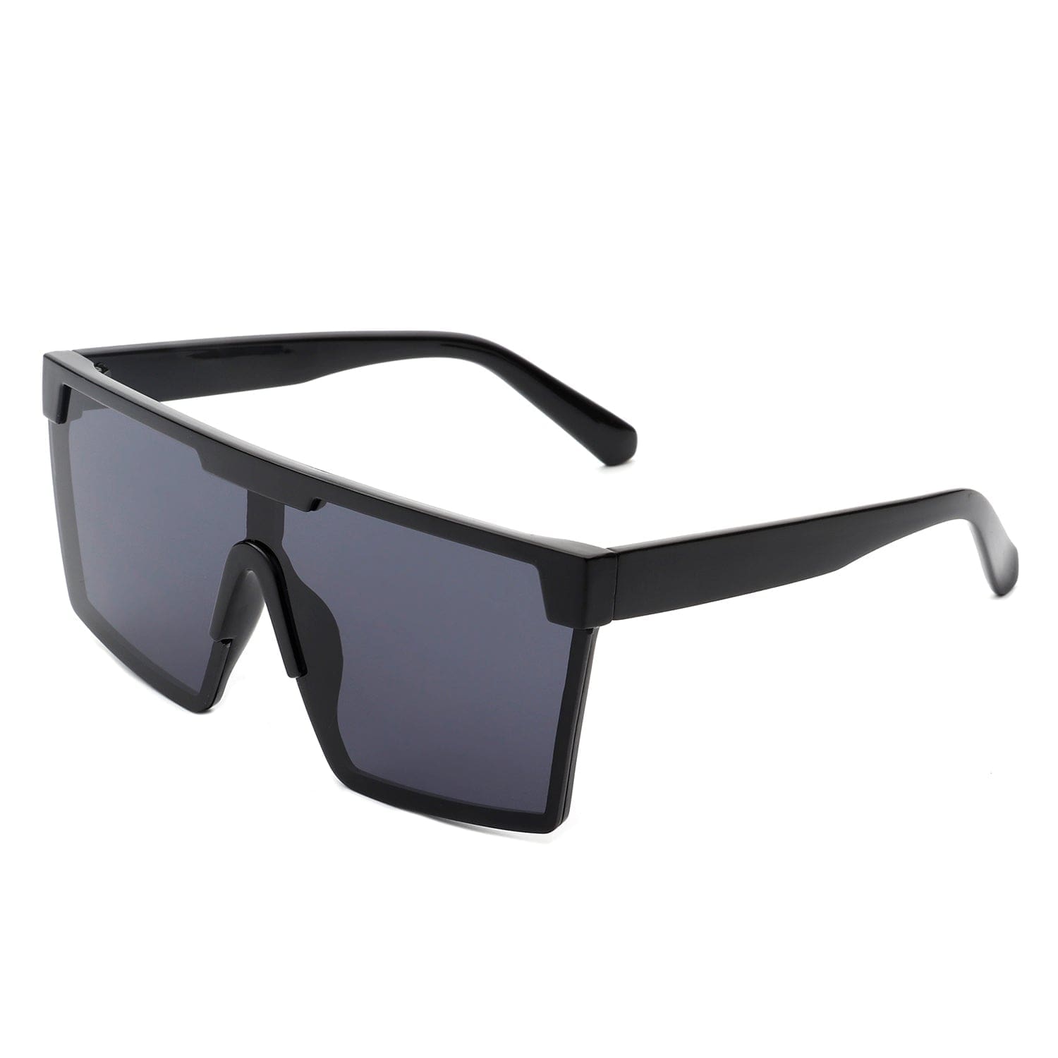 Vitalize - Oversize Retro Square Flat Top Sunglasses 3