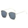 Cardiff - Oversized Geometric Metal Sunglasses 3