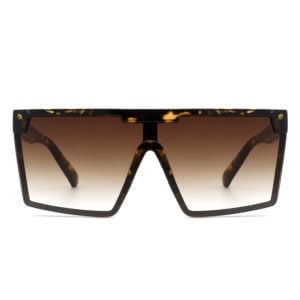Vitalize - Oversize Retro Square Flat Top Sunglasses