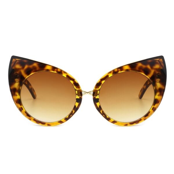 Iridessa - Retro Oversized Cat Eye Sunglasses High Pointed 4