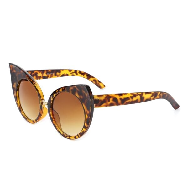 Iridessa - Retro Oversized Cat Eye Sunglasses High Pointed 5