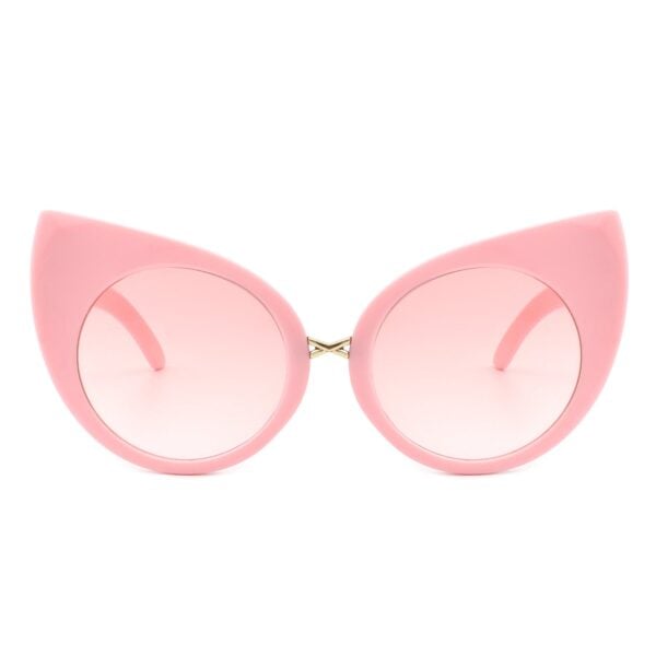 Iridessa - Retro Oversized Cat Eye Sunglasses High Pointed 19