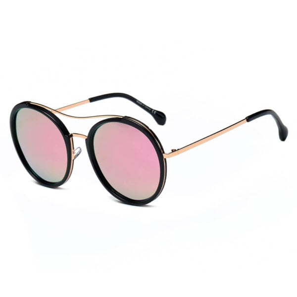 Emporia - Retro Polarized Round Sunglasses 4