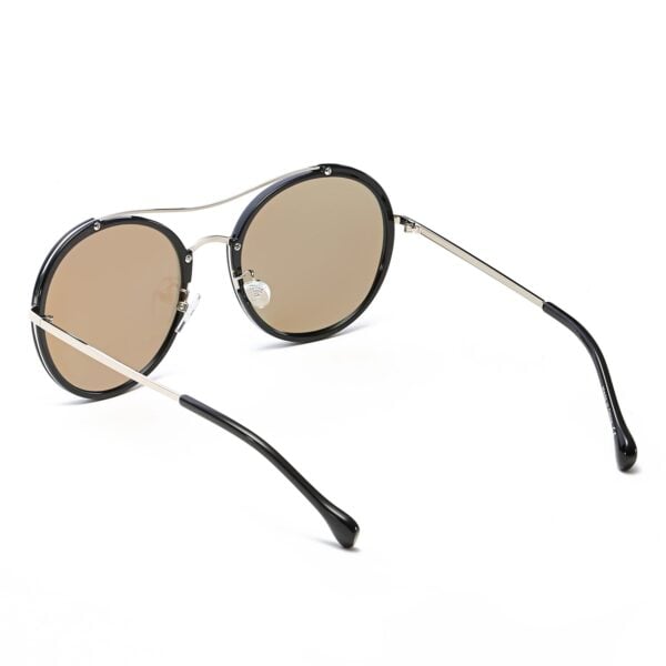 Emporia - Retro Polarized Round Sunglasses 12