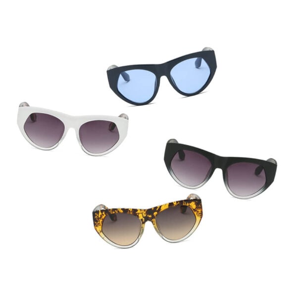 Cabazon - Round Cat Eye Sunglasses By Cramilo Eyewear 9