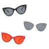 Retro Round Cateye Sunglasses