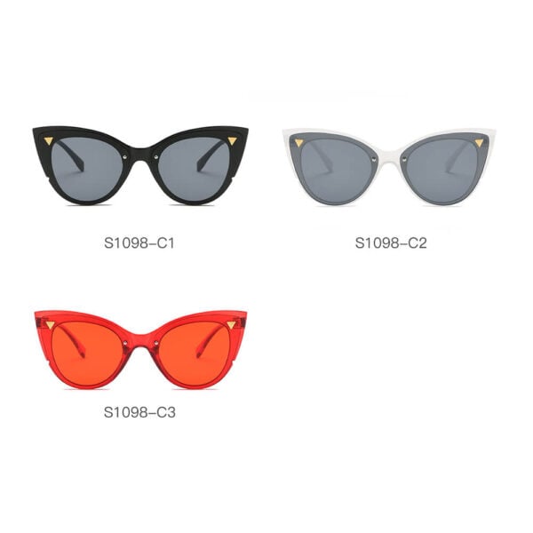 Grenoble - Retro Round Cateye Sunglasses By Cramilo Eyewear 14