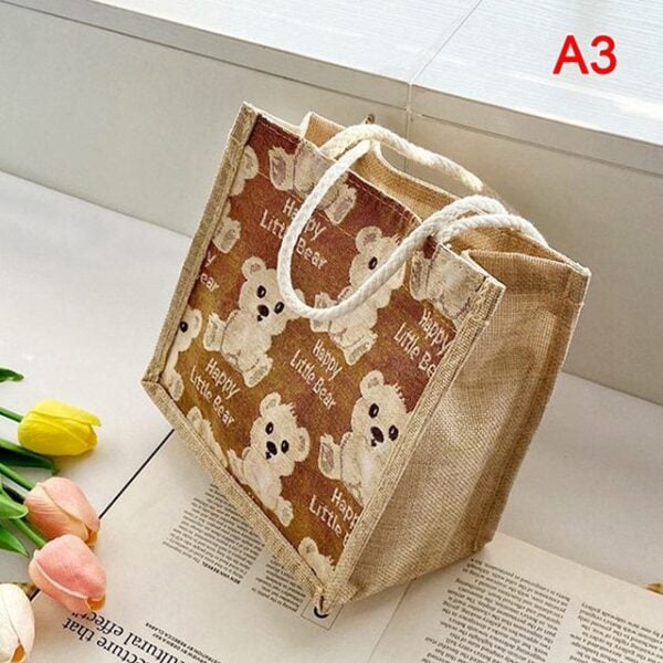 Extra Cute Bear Pattern Bag - Clearance Get It Free 8