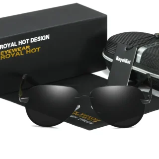 Aviator Metal Outdoor Riding Driving Royal Hot Polarized Sunglasses 1