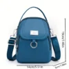 Crossbody Bag with Solid Color measurement