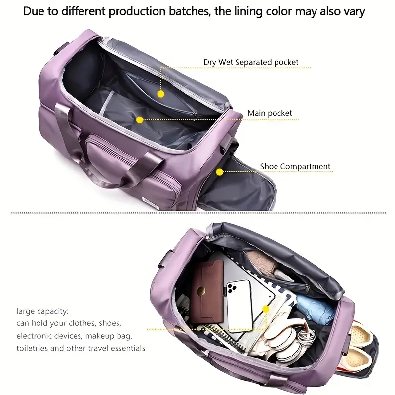 Large-Capacity Travel Luggage Bag