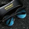 Polarized Alloy Quality Oval Frame Sunglasses 4