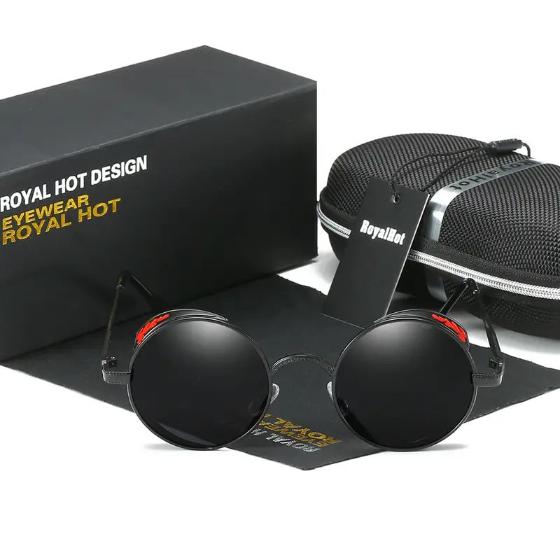 Royal Hot Polarized Steampunk Sunglasses 3