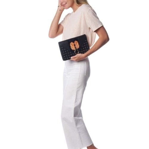 Bellorita Black Crossbody Clutch Px Or Pixiu 6