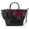 Bellorita Butterfly Black Top Handle Bag