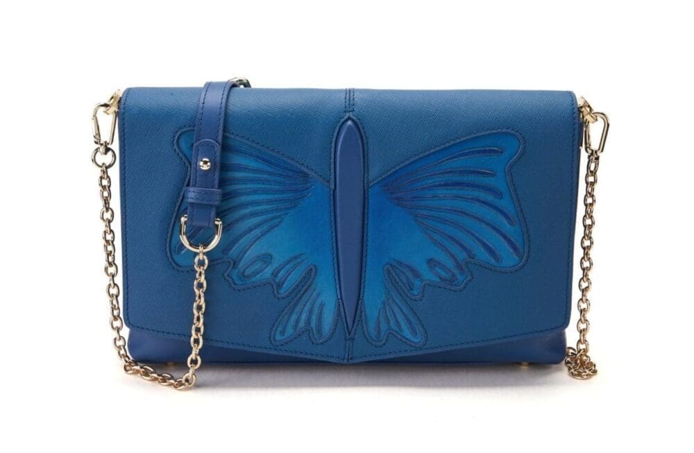 Bellorita Butterfly Blue Crossbody Bag 2