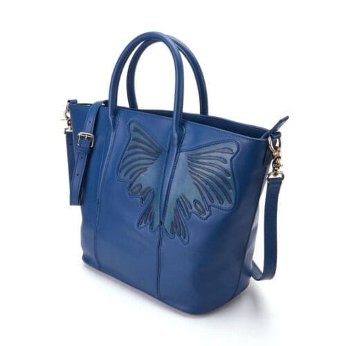 Bellorita Butterfly Blue Top Handle Bag 3