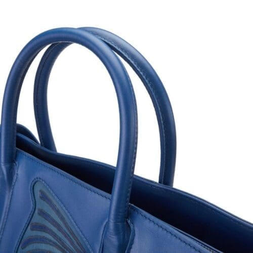 Bellorita Butterfly Blue Top Handle Bag 7