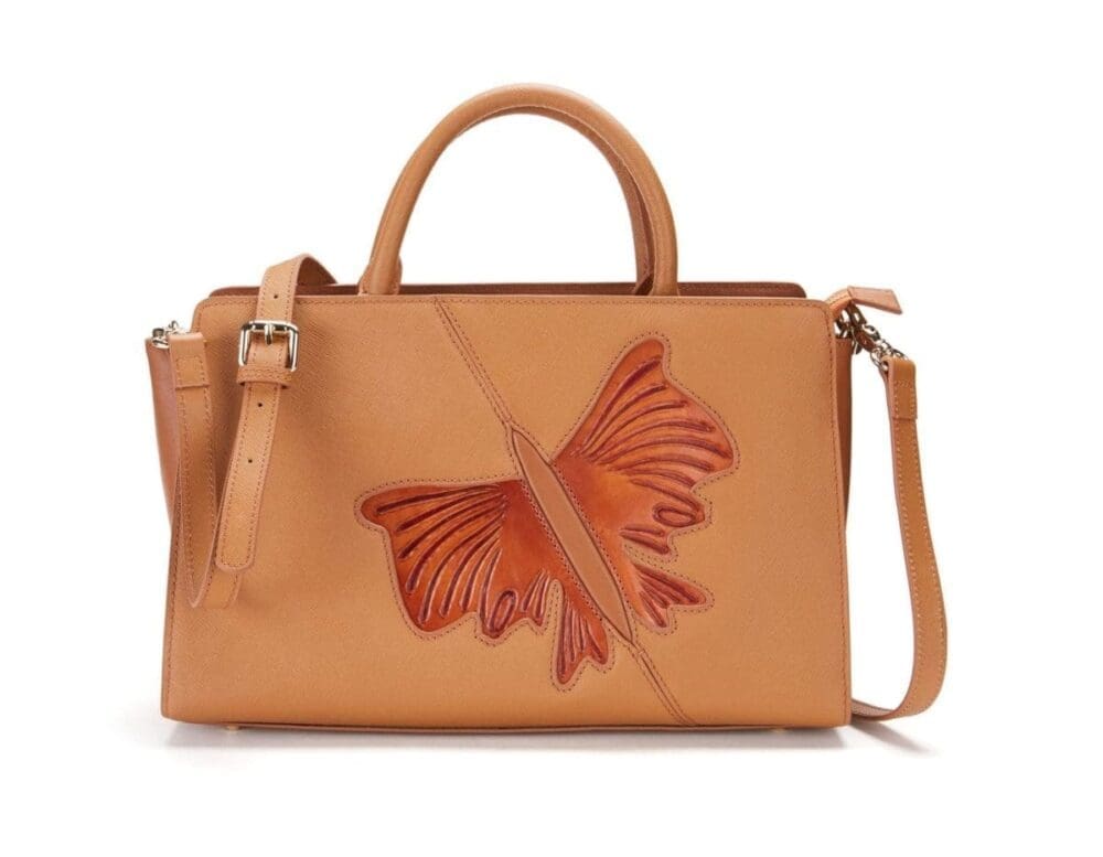 Bellorita Butterfly Brown Crossbody Bag 2