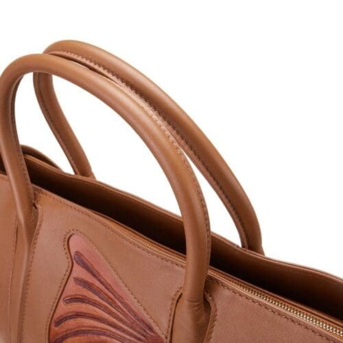 Bellorita Butterfly Brown Top Handle Bag 6
