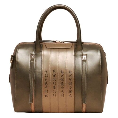 Bellorita Calligraphy Green Crossbody Bag 6