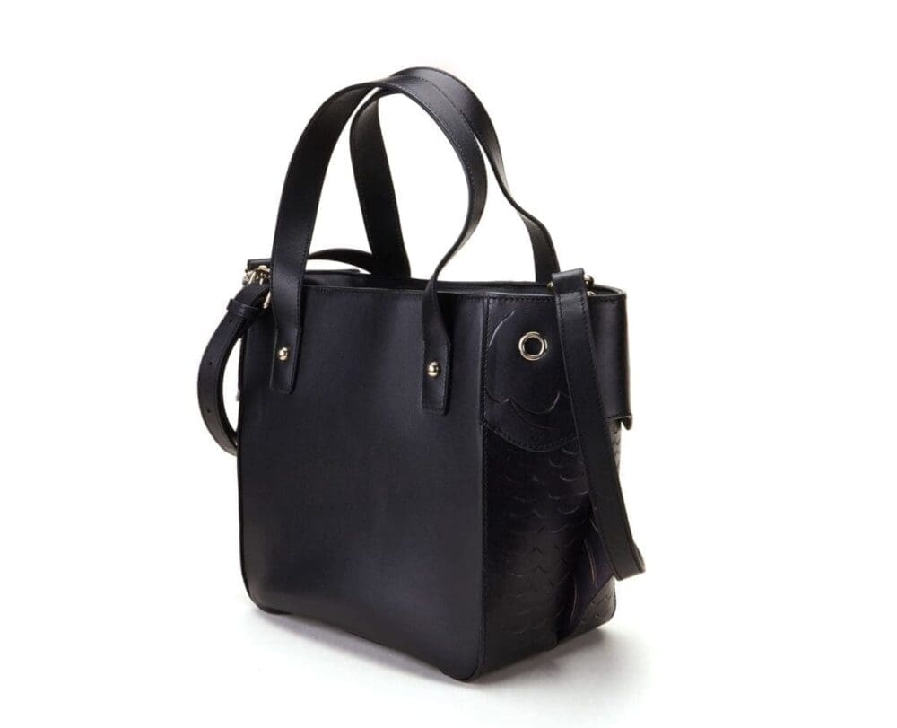 Bellorita Carp Black Top Handle Bag 3