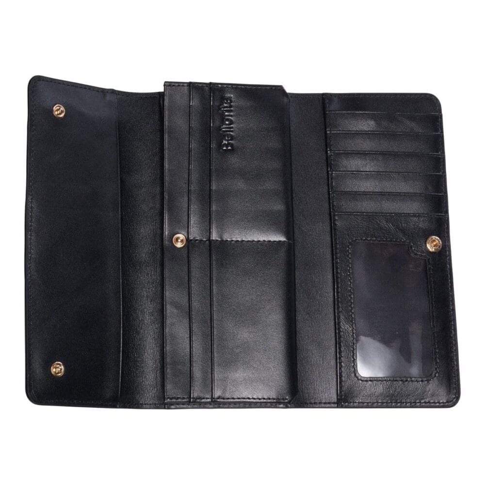 Bellorita Cloud Black Continental Wallet 3