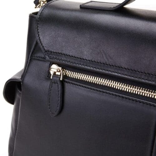 Bellorita Dragonfly Black Top Handle Bag 18