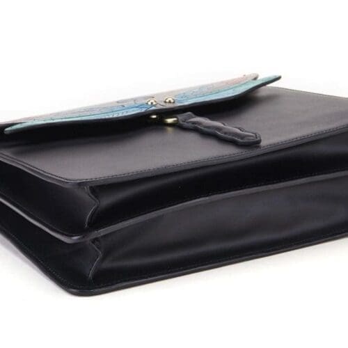 Bellorita Dragonfly Black Top Handle Bag 5