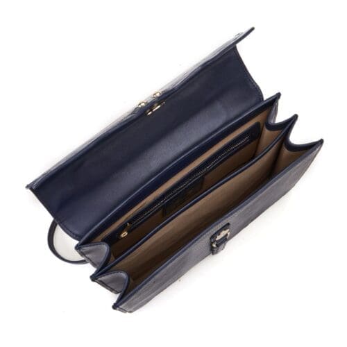 Bellorita Dragonfly Blue Top Handle Bag 17