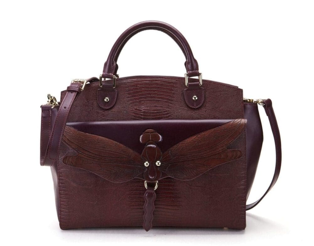 Bellorita Dragonfly Brown Shoulder Bag 2