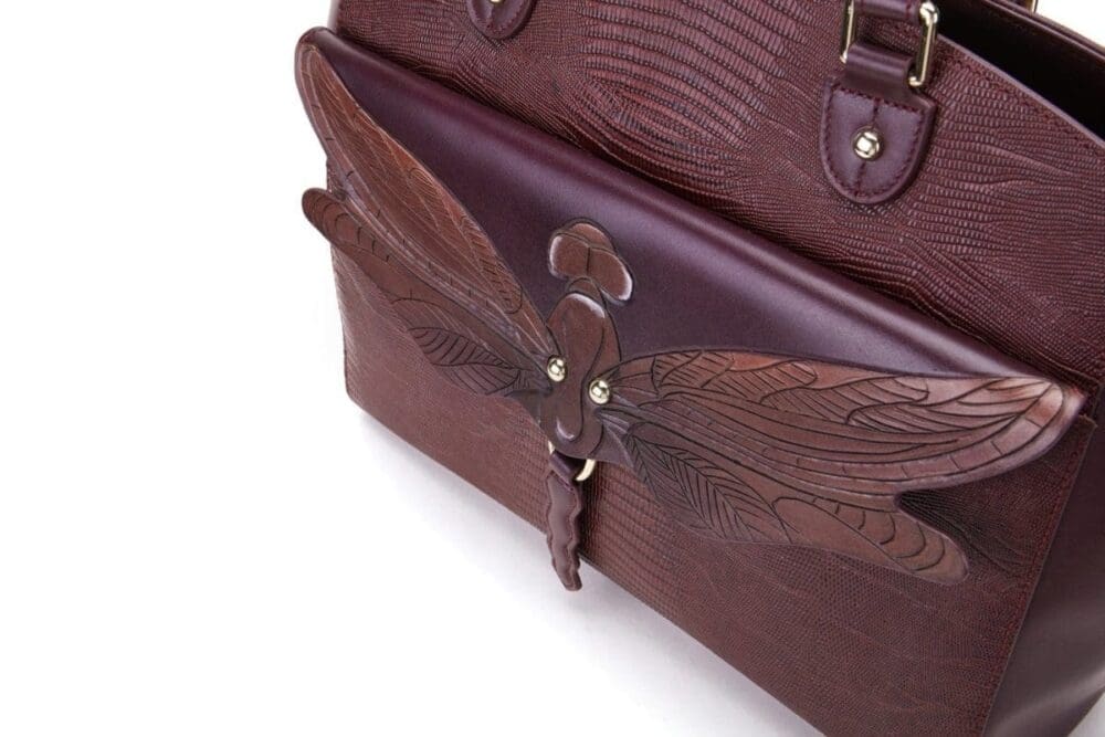Bellorita Dragonfly Brown Shoulder Bag 4