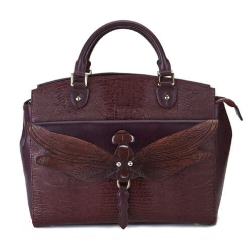 Bellorita Dragonfly Brown Shoulder Bag