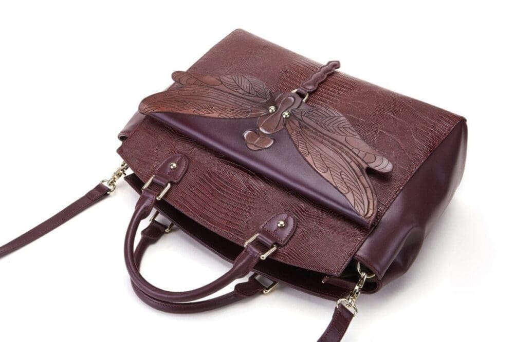 Bellorita Dragonfly Brown Shoulder Bag 6