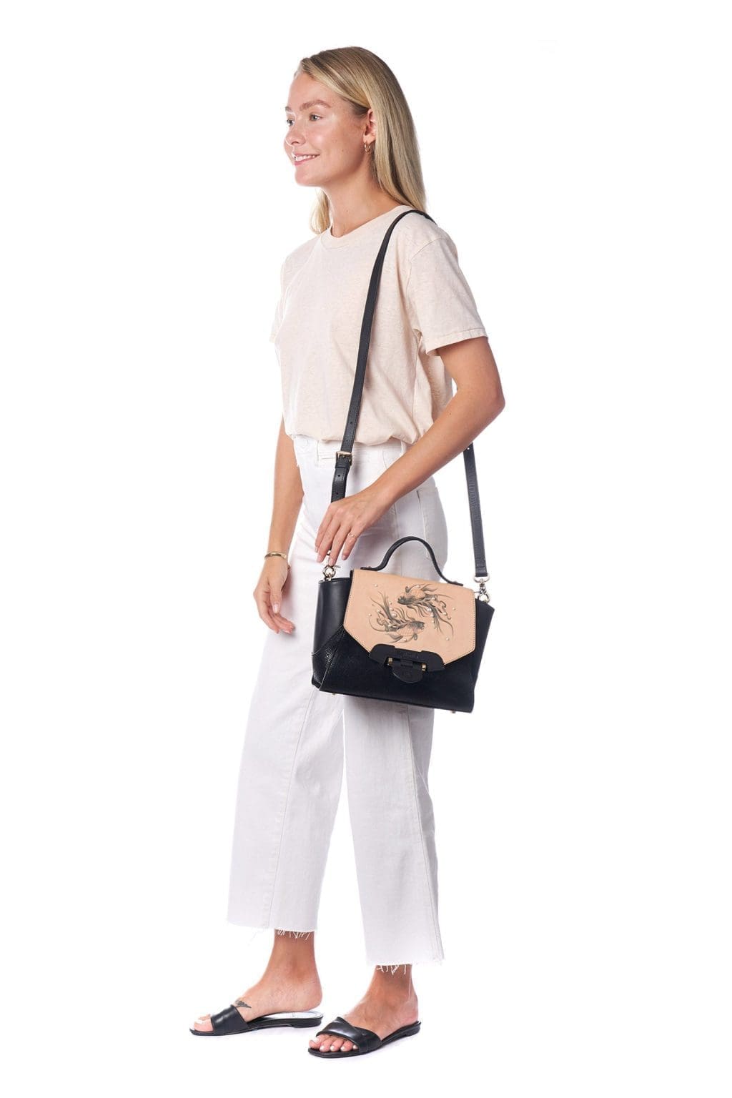 Bellorita Koi Small Black Crossbody Bag 6