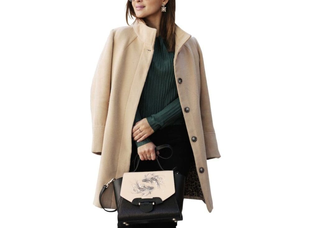 Bellorita Koi Small Black Crossbody Bag 9